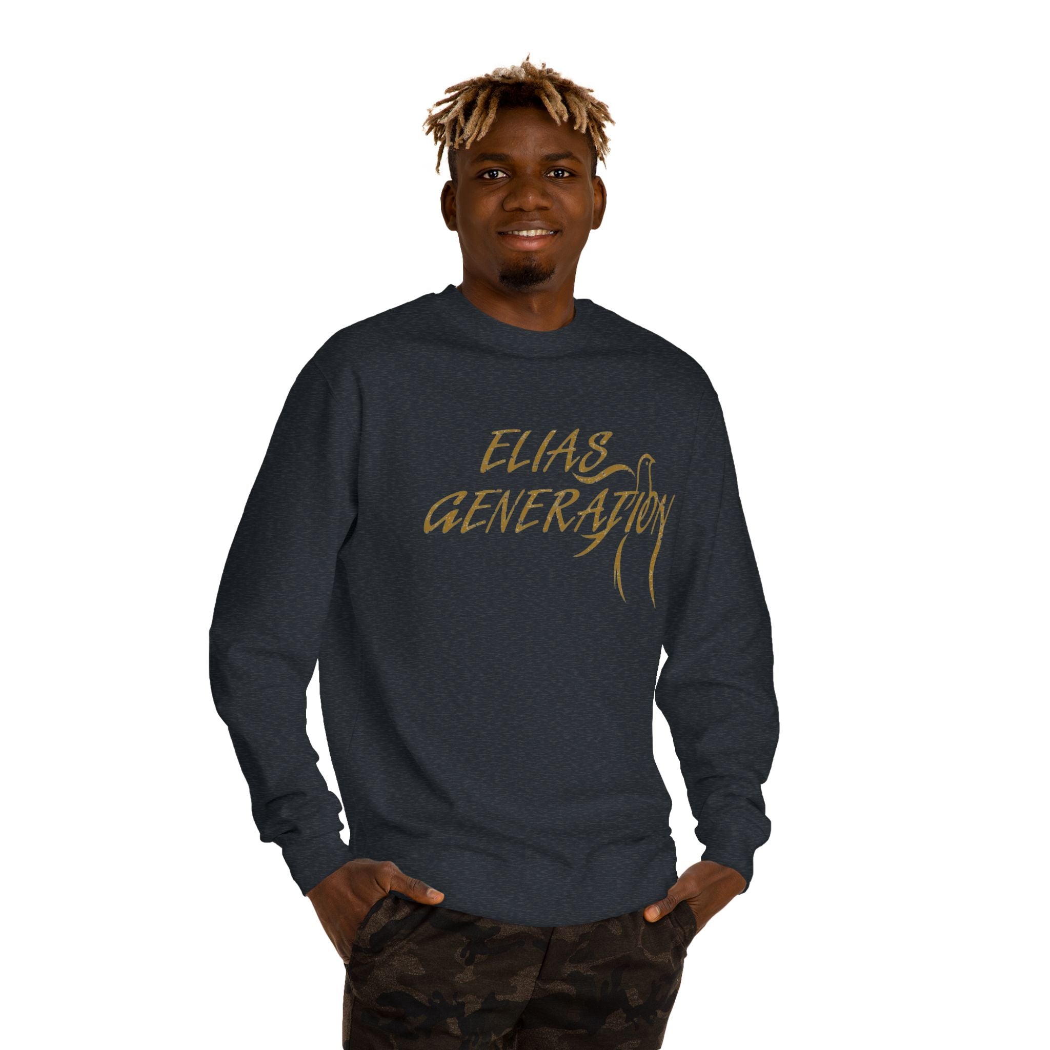 Elias Generation Gold Script Sweatshirt