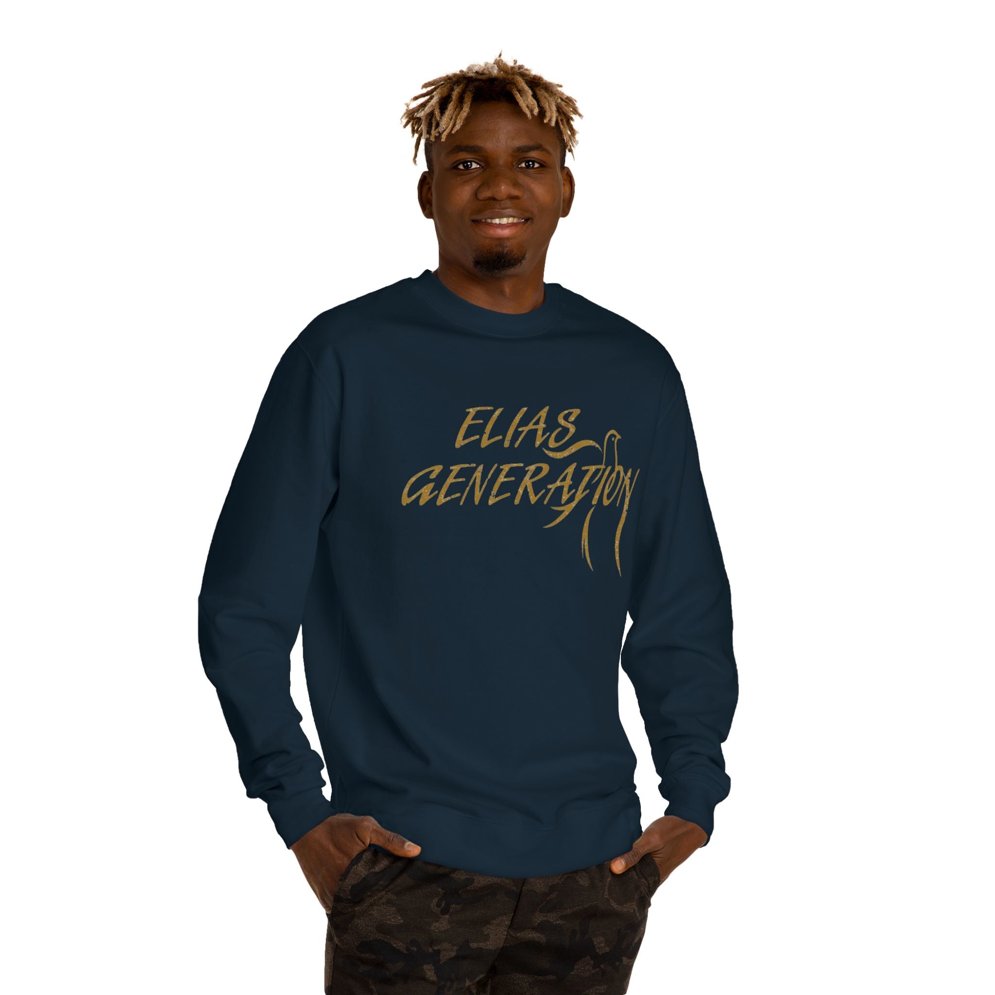 Elias Generation Gold Script Sweatshirt