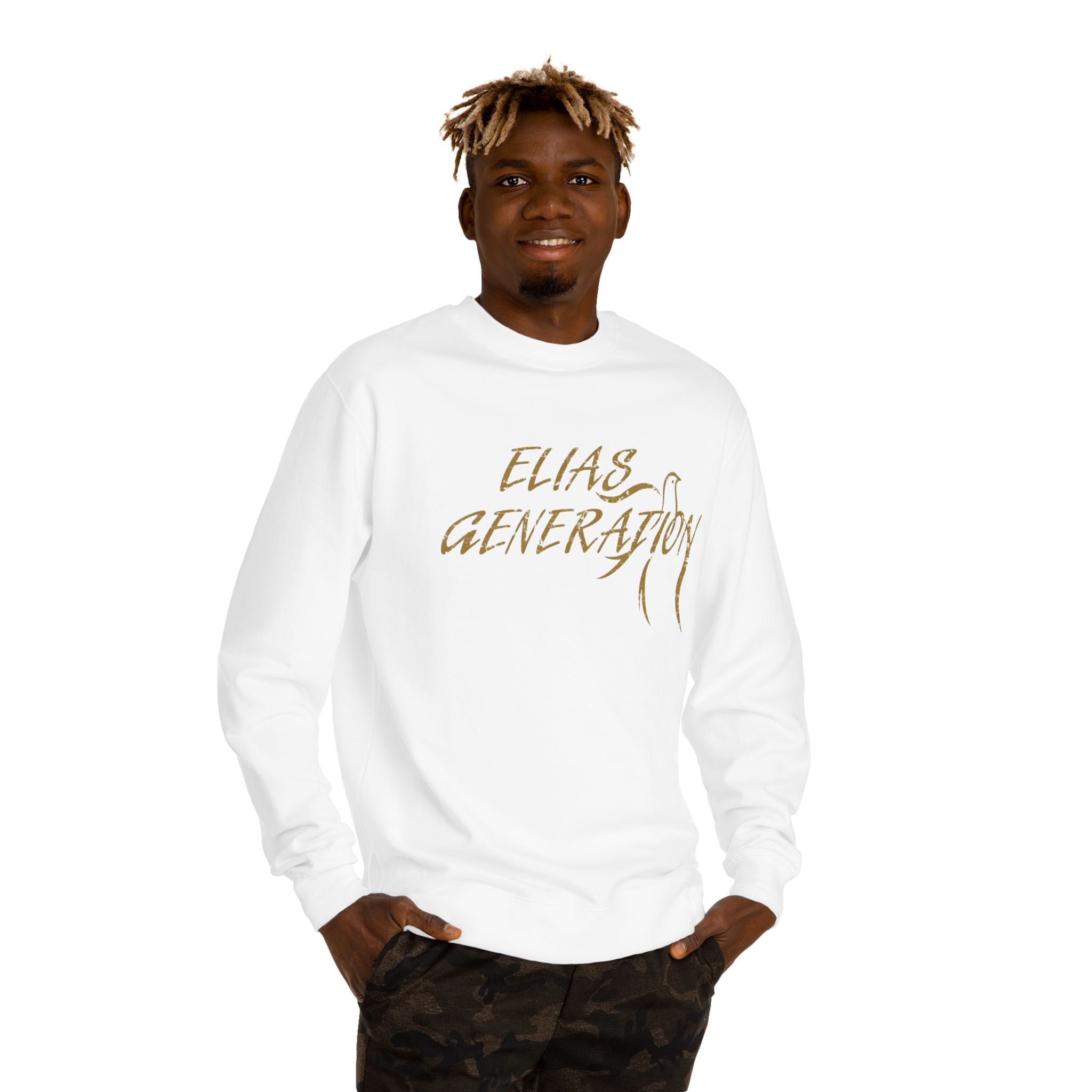Elias Generation Gold Script Sweatshirt