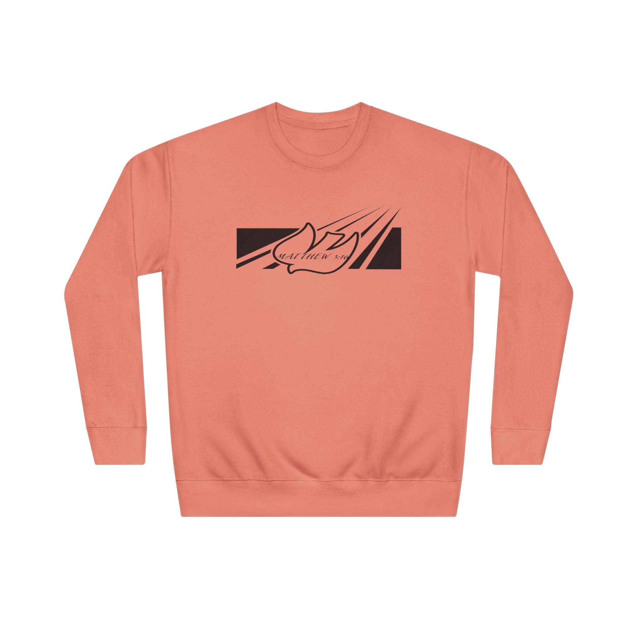 Dove Flight Sweatshirt — Minimalist Peace Dove Graphic Crewneck