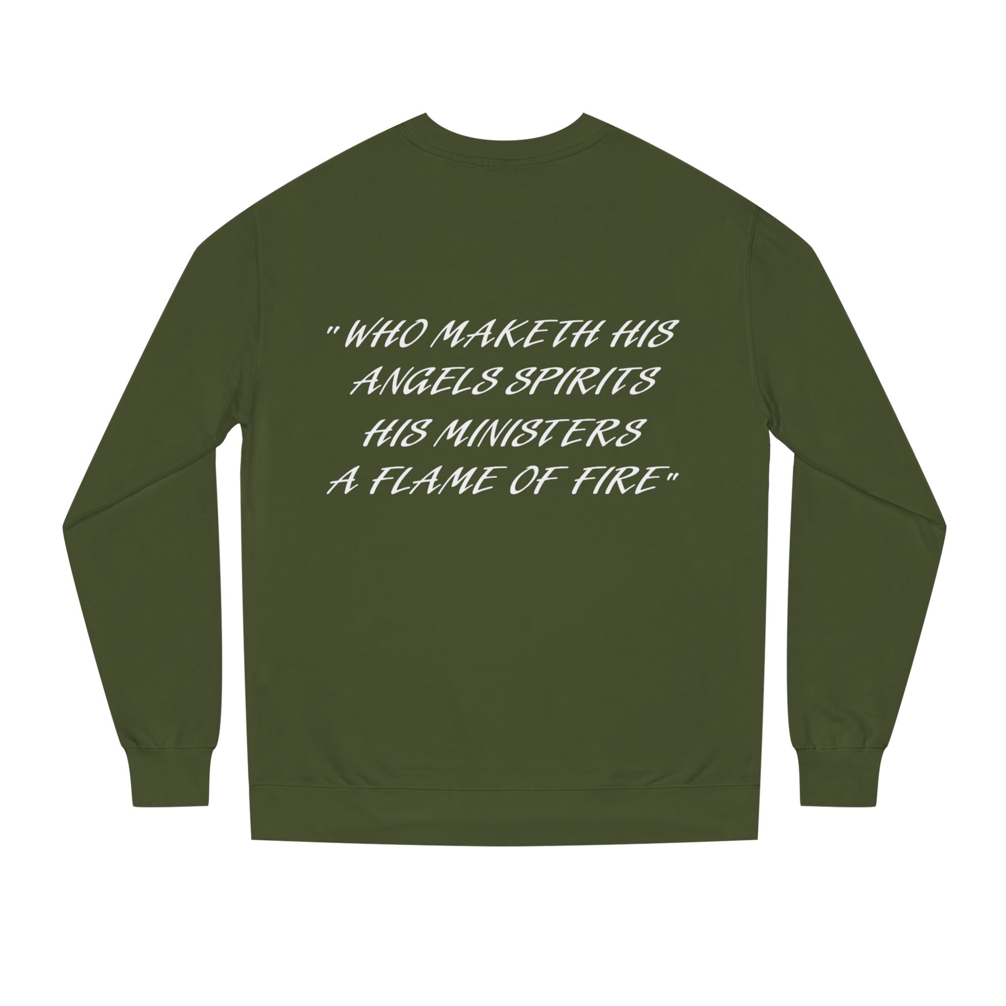 Pegasus Crewneck Sweatshirt — Subtle Winged Horse Graphic