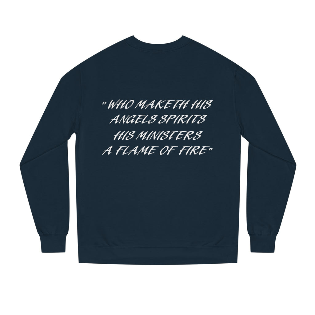 Pegasus Crewneck Sweatshirt — Subtle Winged Horse Graphic