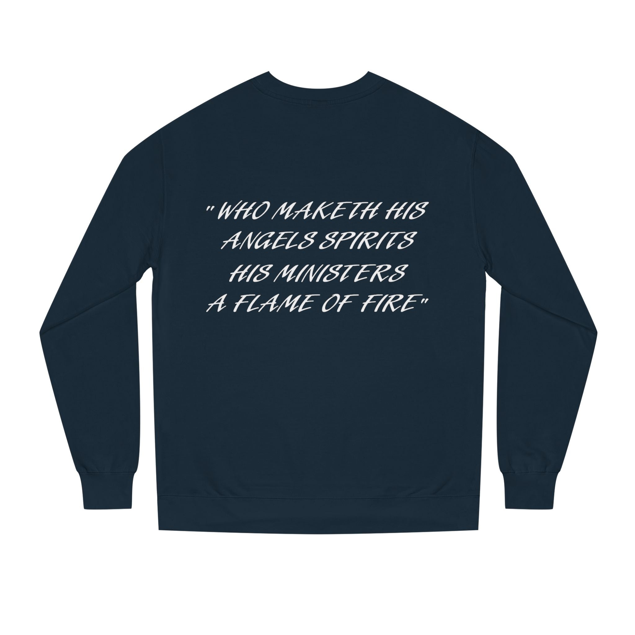 Pegasus Crewneck Sweatshirt — Subtle Winged Horse Graphic