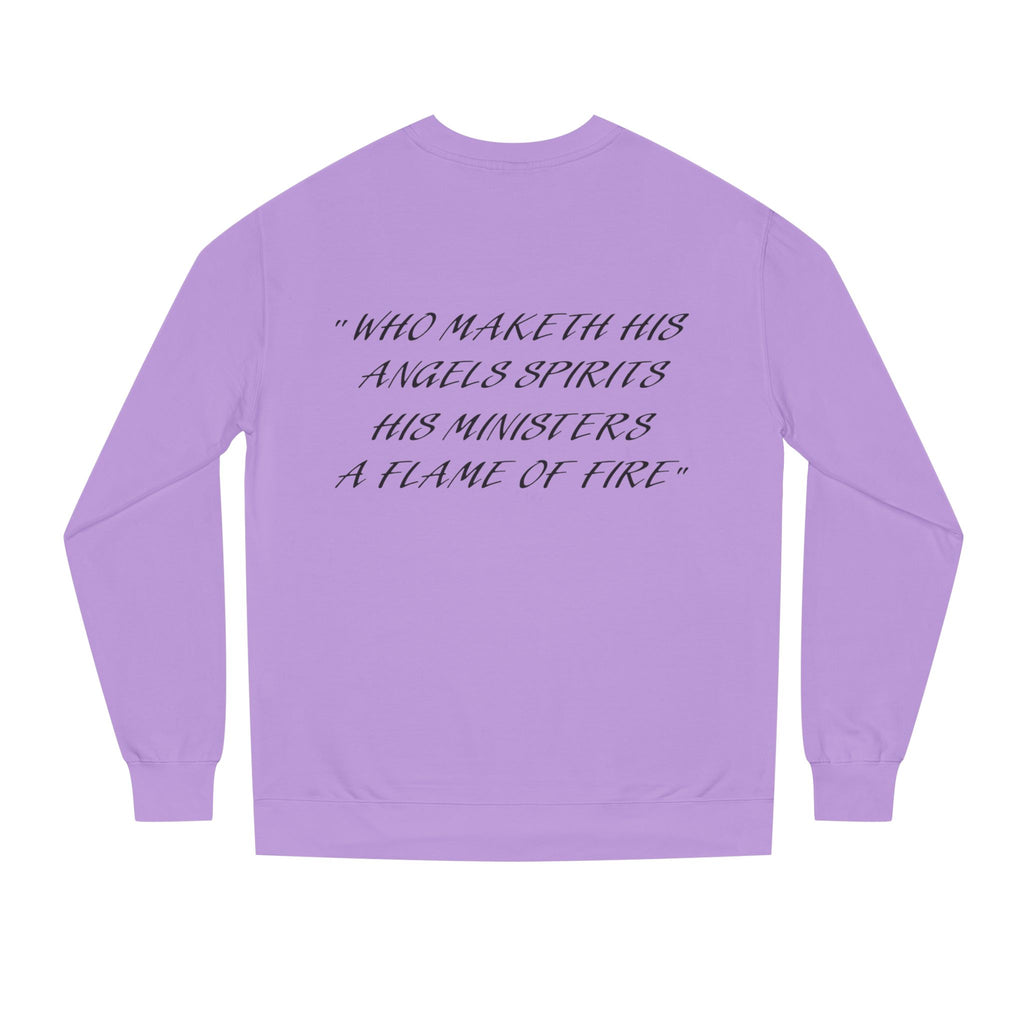 Pegasus Winged Horse Crewneck Sweatshirt — Script Quote Back Design