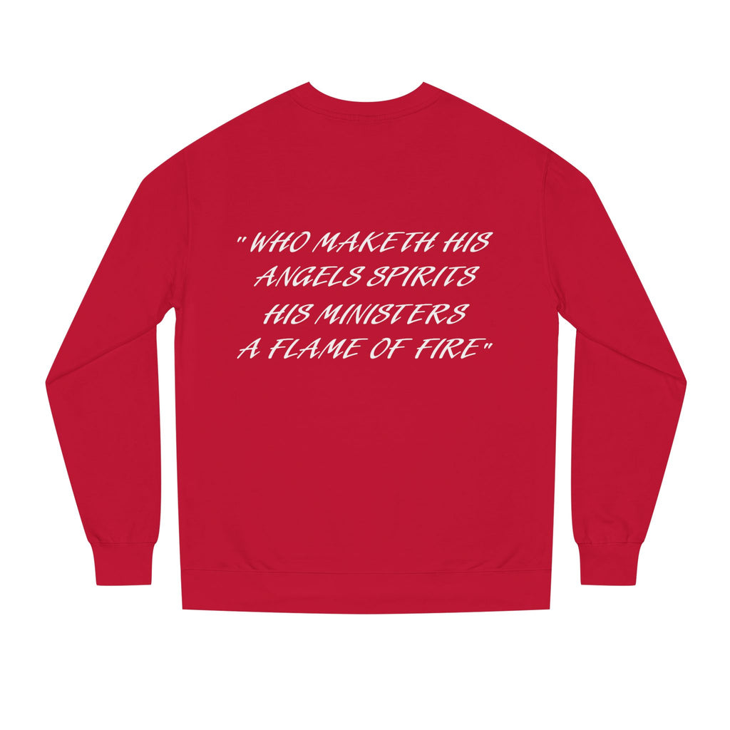 Pegasus Crewneck Sweatshirt — Subtle Winged Horse Graphic